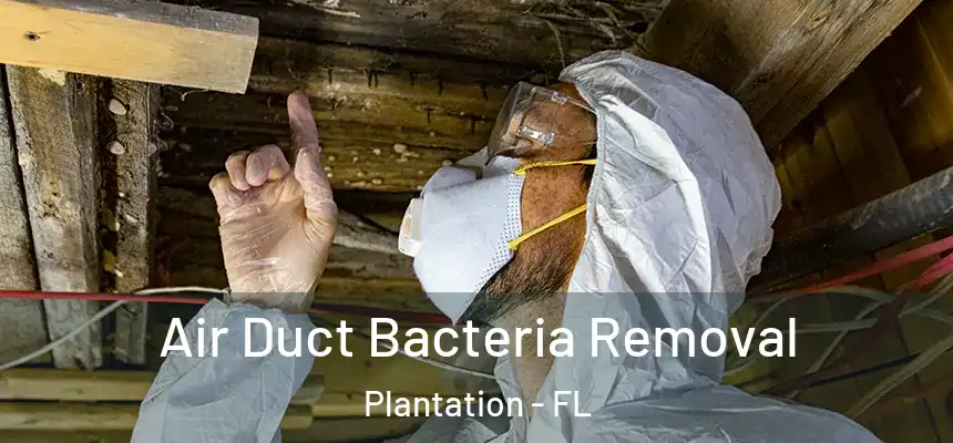 Air Duct Bacteria Removal Plantation - FL