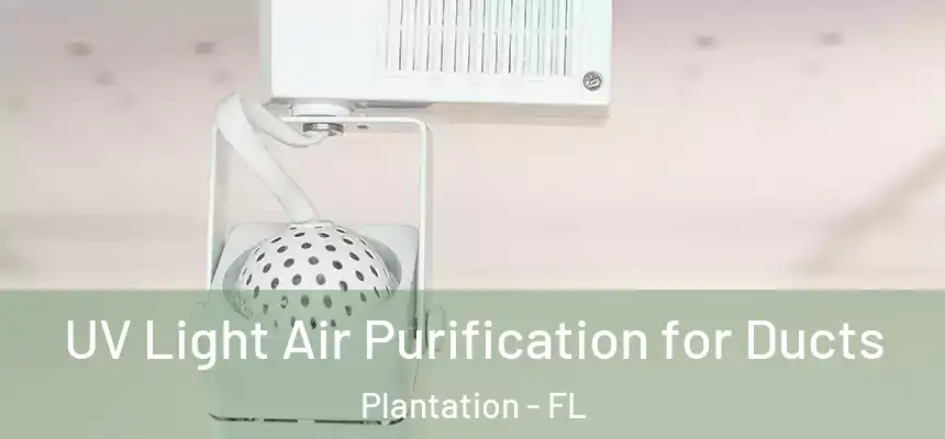 UV Light Air Purification for Ducts Plantation - FL